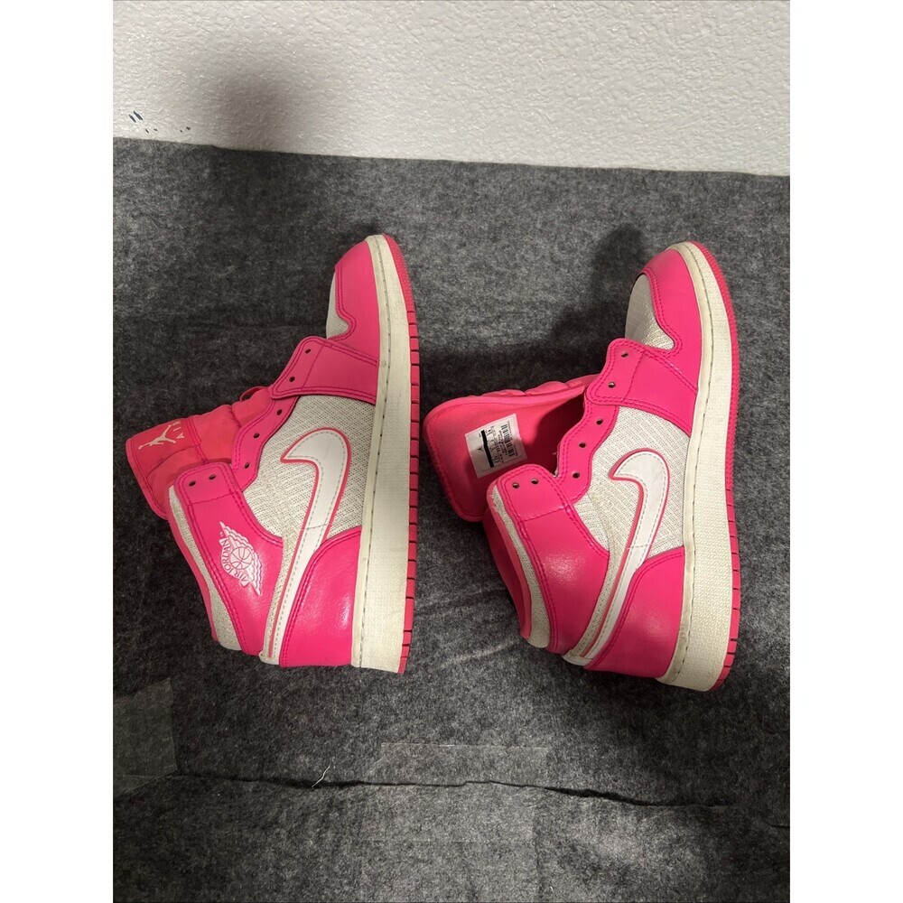 Nike Air Jordan Kids - Hot Pink & Stealth Gray 5.5 Youth